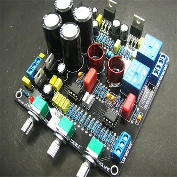 

GC version LM1875 power amplifier board 2-channel distortion low speaker protection high-pitched sound adjustment HIFI2.0
