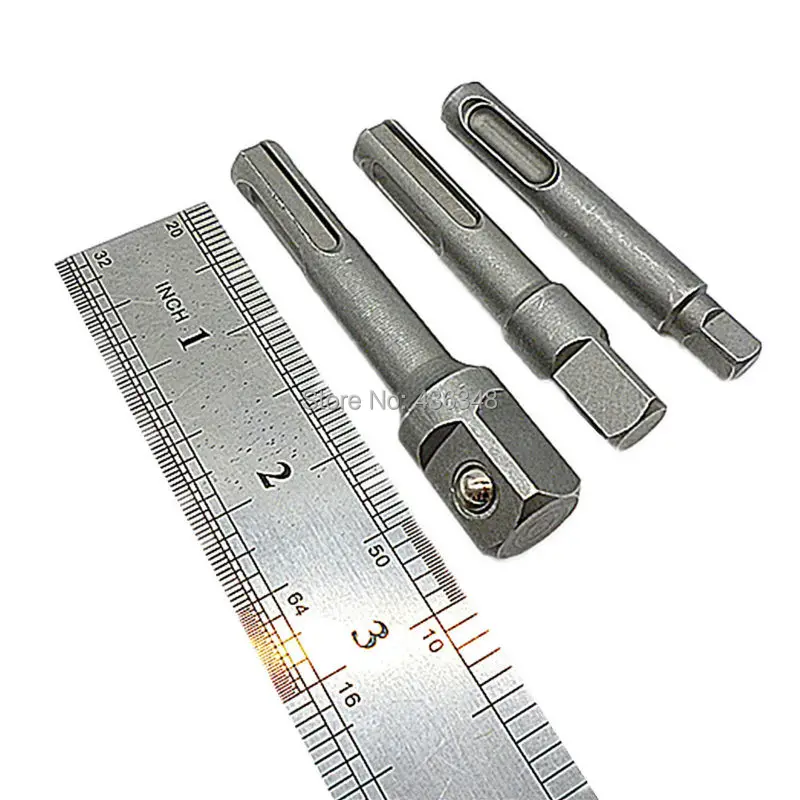 SDS Plus Socket Driver Adaptor Drill Set