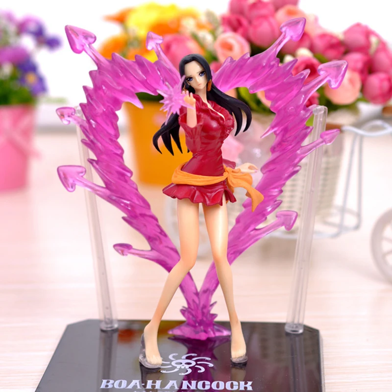 

One Piece Boa Hancock Anime Figure Red Heart Battle Version Collectible PVC Action Figures Boxed Model Toy Christmas Gifts QB60