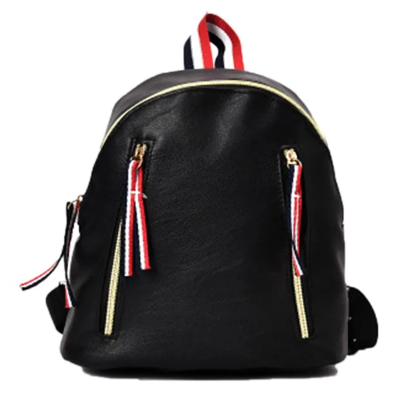 Women Leather Backpacks Schoolbags for Teenage Girls Female Bagpack Lady Small Travel Backpack Mochila Black Bags Rucksack 2018 Women Leather Backpacks Schoolbags for Teenage Girls Female Bagpack Lady Small Travel Backpack Mochila Black Bags Rucksack 2018