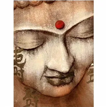 

YIKEE buddha 5d diamond painting Wall Decor Full Square Rhinestone Pasted Diamond Embroidery Pattern Gift k361