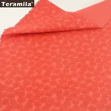 Хлопок teramila ткань с красными цветочными принтами саржевого материала для шитья постельных принадлежностей для свадьбы