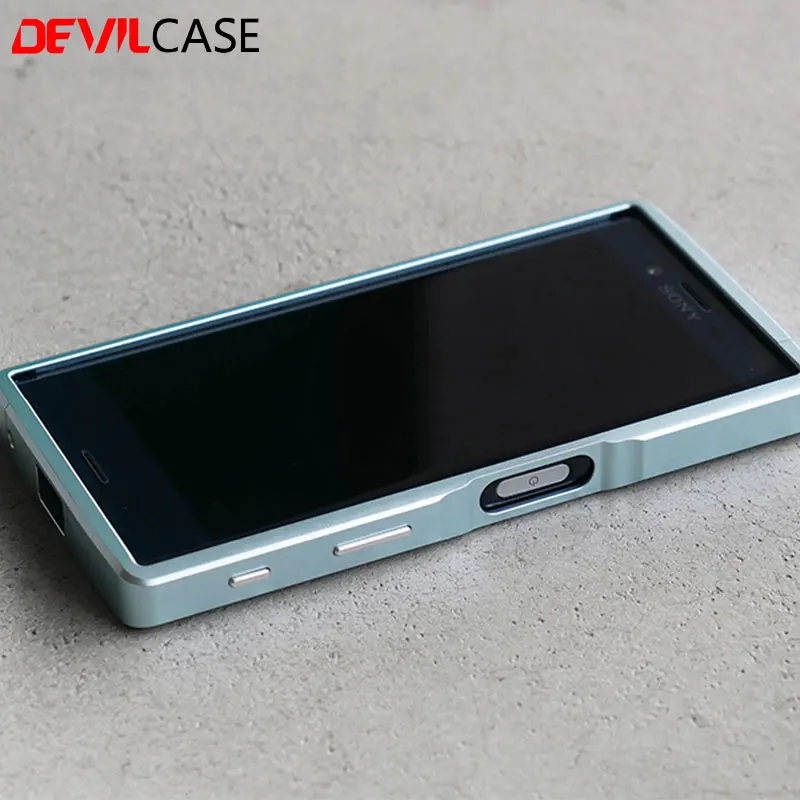 DEVILCASE для SONY XPERIA X Compact XC 4 6 дюймов алюминиевый бампер или AR покрытие переднее
