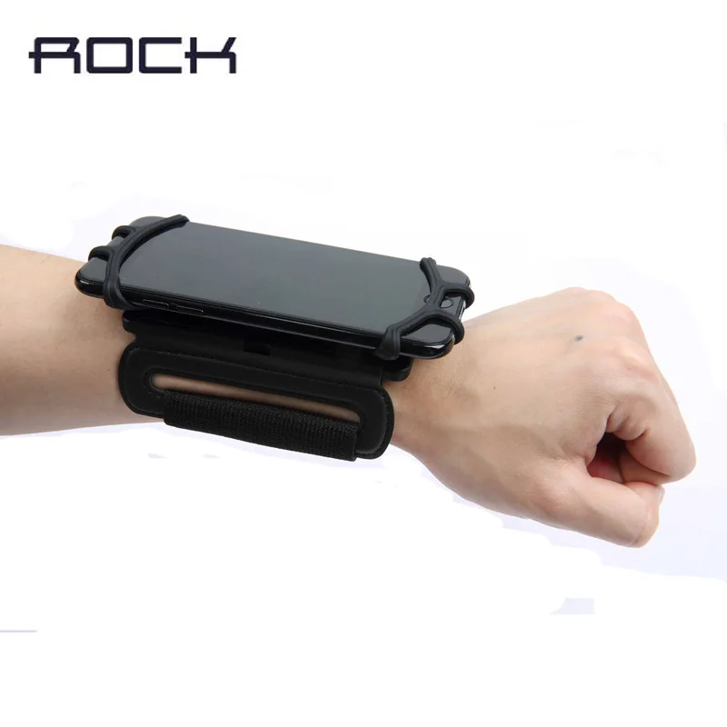 Rock универсальный чехол-браслет для iPhone XS 8 7 6s Plus спортивный чехол для бега держатель для samsung s8 S9 s8 plus велосипедный бампер