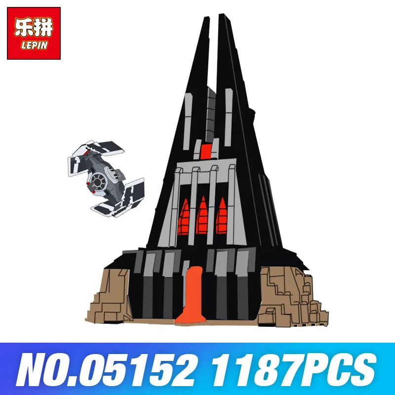 

Lepin 05152 Star Toys Wars DIY 75251 Darth Vader's Castle Set Building Blocks Bricks Assembly Kids Toys Christmas Birthday Gifts