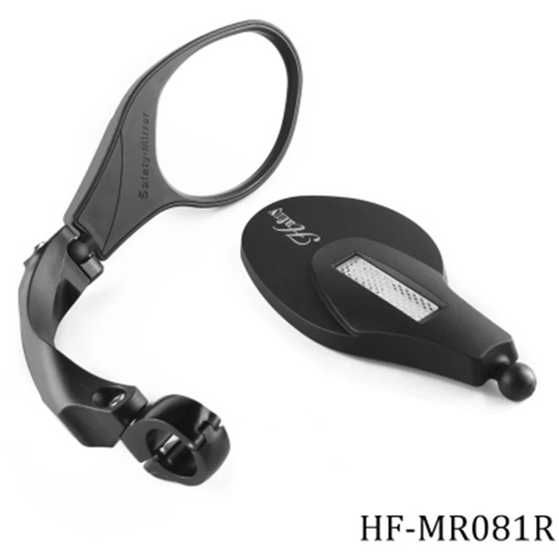

Stainless Steel Bicycle Lens Mirror MTB Handlebar Side Safety Rear View Mirror 360-degree Cycling Flexible Rearview Mirrors