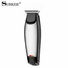 SURKER SK-5801, перезаряжаемый мужской триммер для волос, Бритва для мужчин, машинка для укладки волос, бритвенные расчески, набор, USB или DC зарядка, машинка для стрижки волос