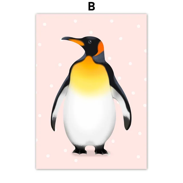 Cartoon-Penguin-Bear-Sea-Lion-Animal-Nordic-Posters-And-Prints-Wall-Art-Canvas-Painting-Nursery-Wall.jpg_640x640 (1)