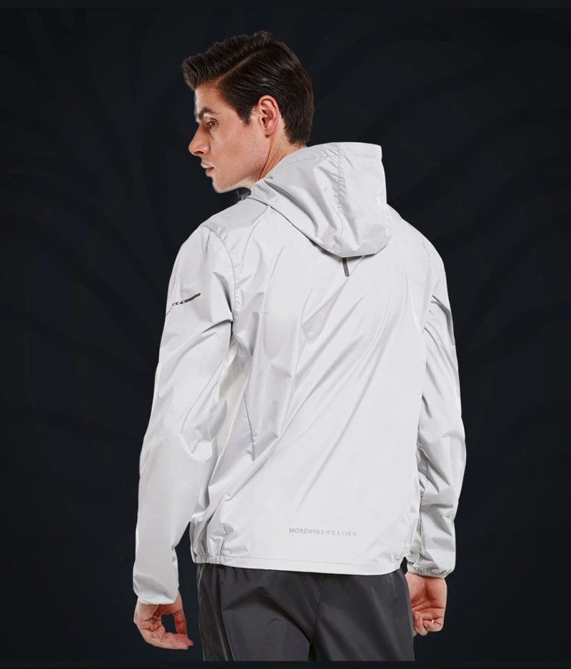 Willarde горячие спортивные куртки для бега Мужская спортивная одежда пуловеры для фитнеса для похудения потери веса потоотделение спортивная одежда топы