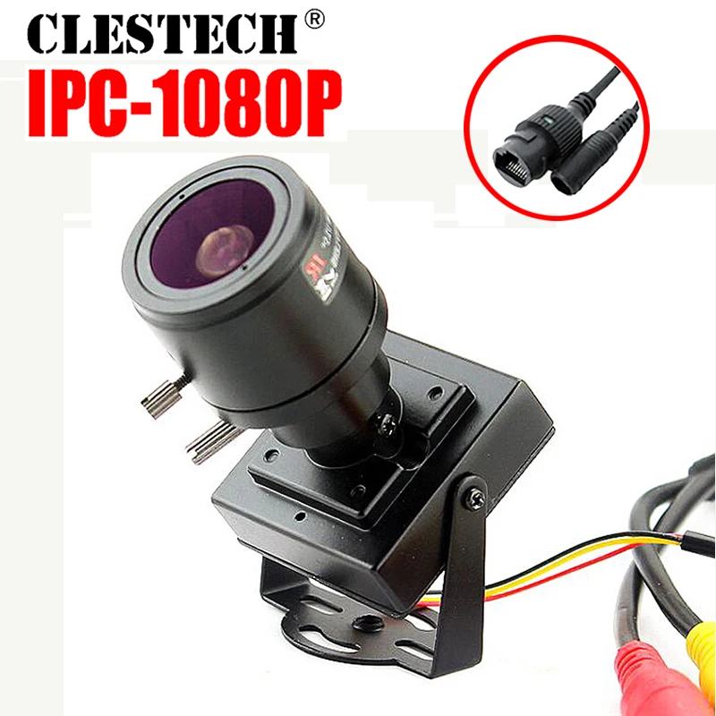

48VPOE Mini Metal HD CCTV Zoom IP Camera 1080P 720P 2mp 2.8m-12mm Manual focusing Djustable Lens P2P Internal Micro video webcam