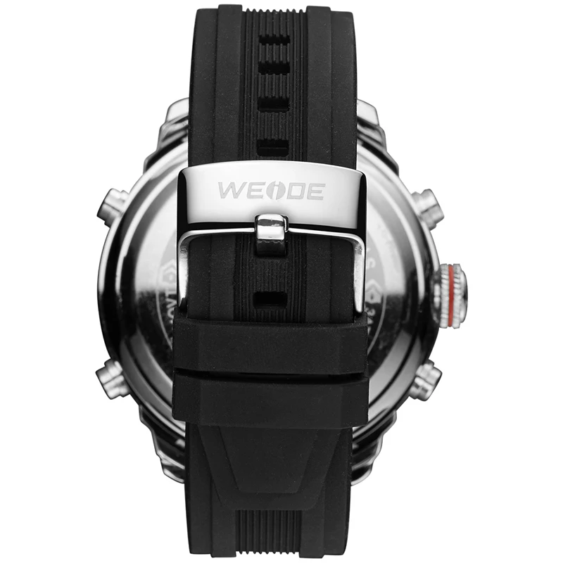WEIDE Модные светодиодные цифровые кварцевые часы мужские военные спортивные