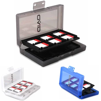 

Nintend Switch Game Card Slots Case 24 Micro SD TF Card Holders Storage Box Game Cartridge for Nintendos Switch NS
