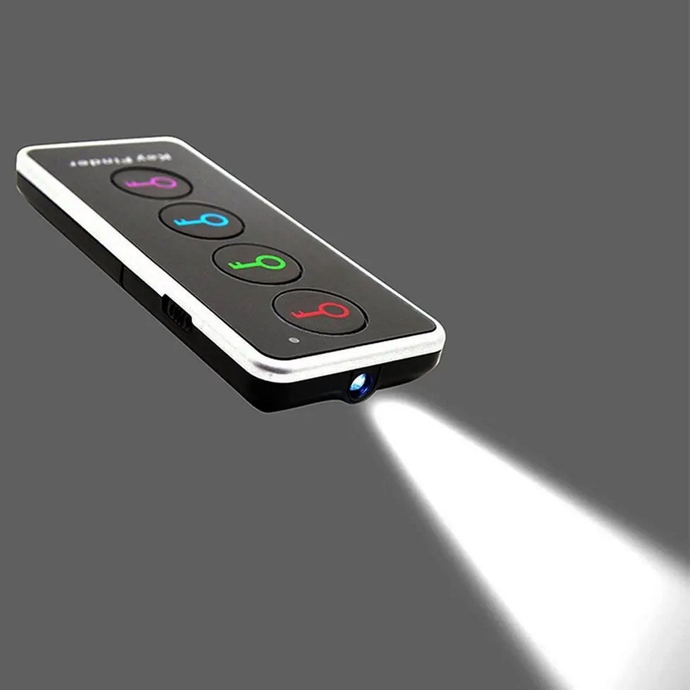 

5PCS Remote Wireless LED Key Wallet Finder Receiver Lost Thing Alarm Locator
