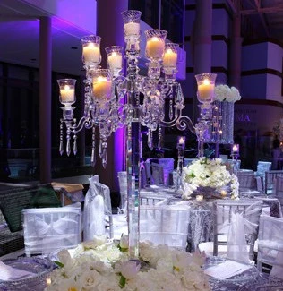table candelabra centerpieces
