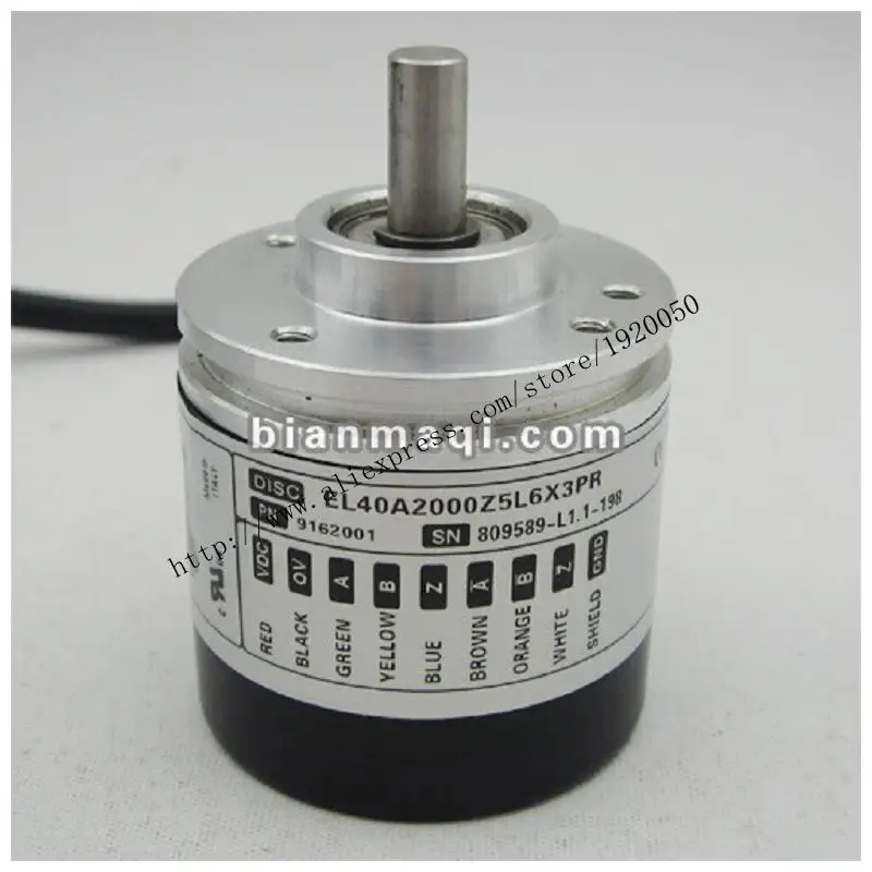 

Shelf EL40A2000Z5L6X3PR meaning Seoul record Eltra rotary encoder solid shaft 6mm