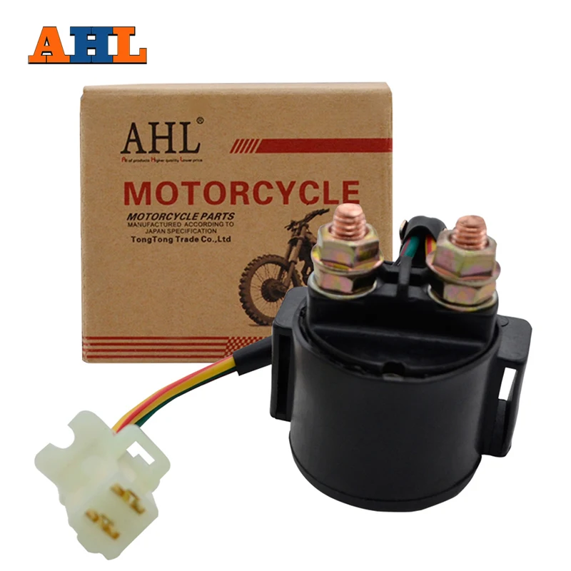 AHL реле стартера мотоцикла соленоид для YAMAHA RAPTOR 80 YFM80 02-08 SNOSCOOT SV80 Snowmobile 88-90 SRX250 SRX 250