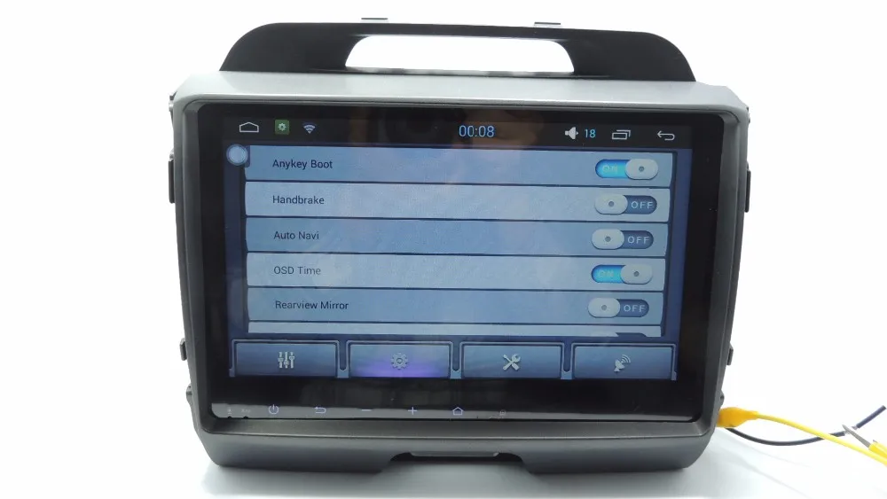 Clearance "YOKOTRON" 9" Touch Android 5.1 Car Radio for Kia Sportage 2008 2009 2010 2011 2012 2013+GPS+Navi+free Rear Camera+Free shipping 17