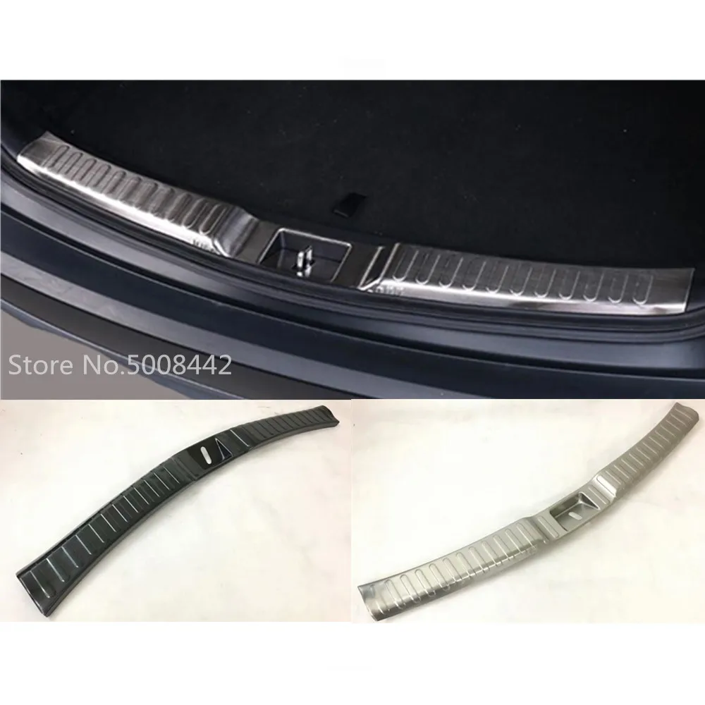 

For Honda CRV CR-V 2017 2018 2019 2020 car body Stainless Steel Inner Rear trunk Bumper trim plate frame threshold pedal 1pcs