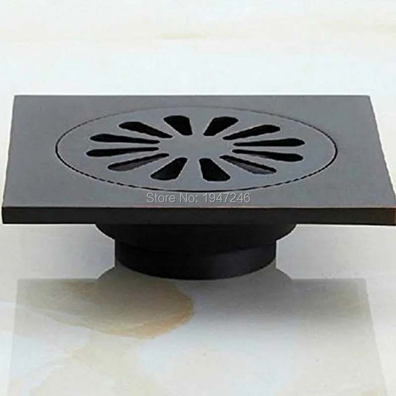 Oil Rubbed Bronze Anti odor Floor Drain Anti odor Core Bathroom