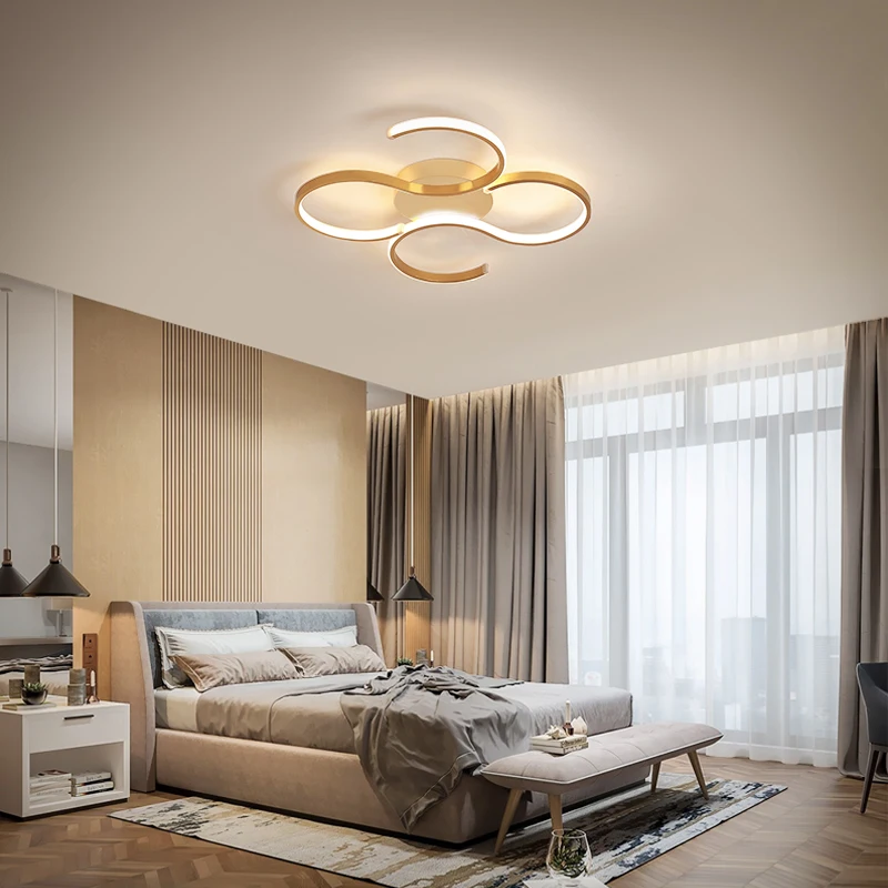 

Modern led ceiling light dimming remote control contemporary dining room Lights For Living Room Bedroom Study Room ceiling lamp