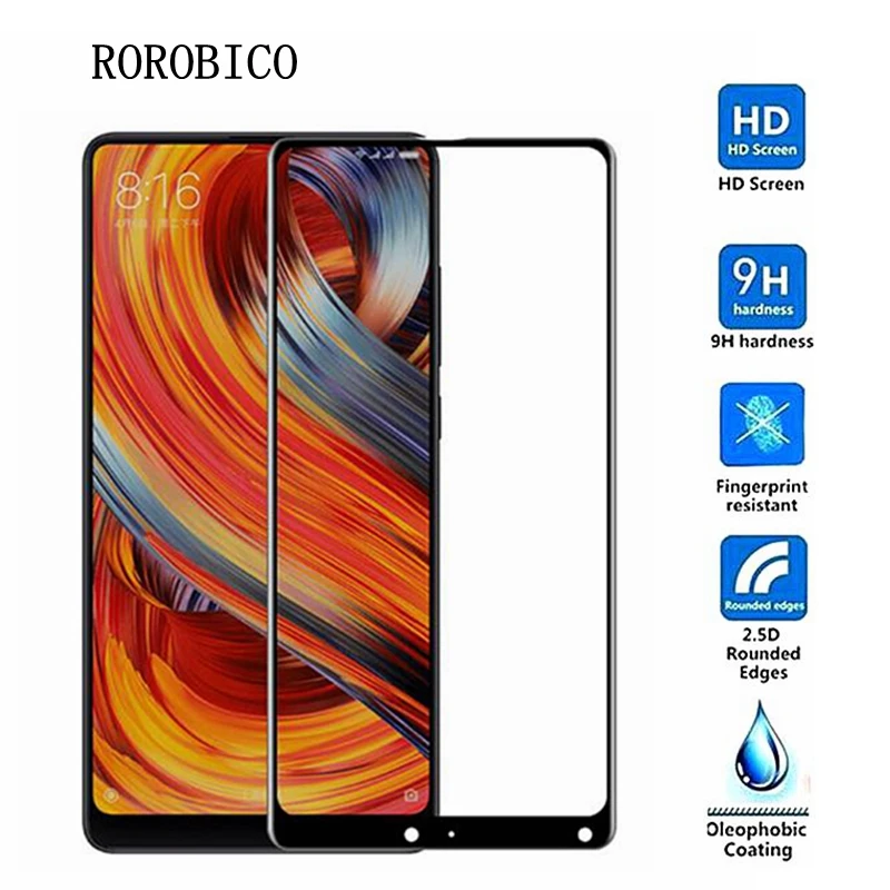 Tempered Glass For Xiaomi Mi 8 Mi8 lite SE Explorer Mi9 Max 2 3 Pro Mix 2S Redmi Note 7 Screen Protector Film Case |