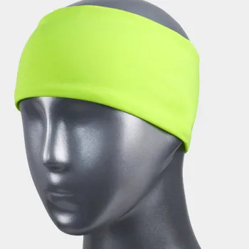 9 см Широкий Sweatband дышащие спортивные повязки для волос чистый цвет головная повязка высокой эластичности, для бега фитнес тренажерный зал Йога повязка для волос для мужчин и женщин - Цвет: Sweatband-G