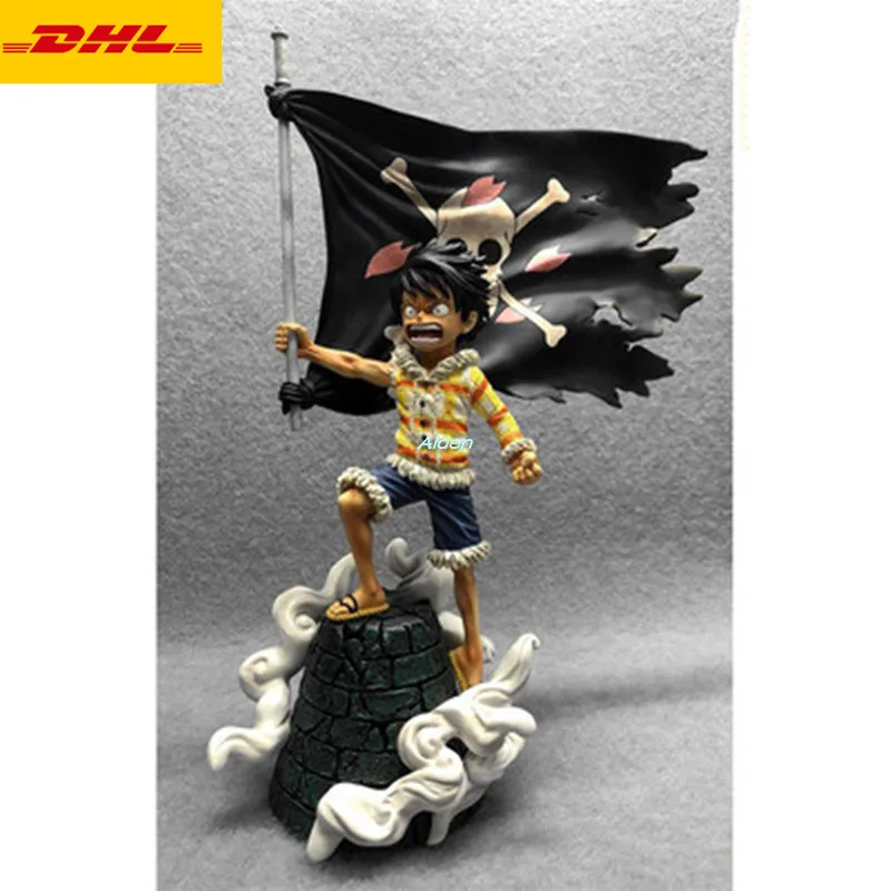 13 "Цельная соломенная шляпа пираты статуя Обезьяна D. луффи Бюст Полная длина портрет анимационная фигурка GK модель игрушечная коробка 32 см