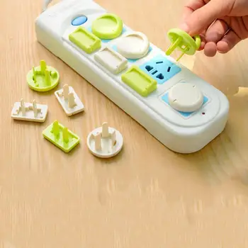

New 6Pcs Safety Electric Outlet Plug Covers Children Baby Protector Security Guard
