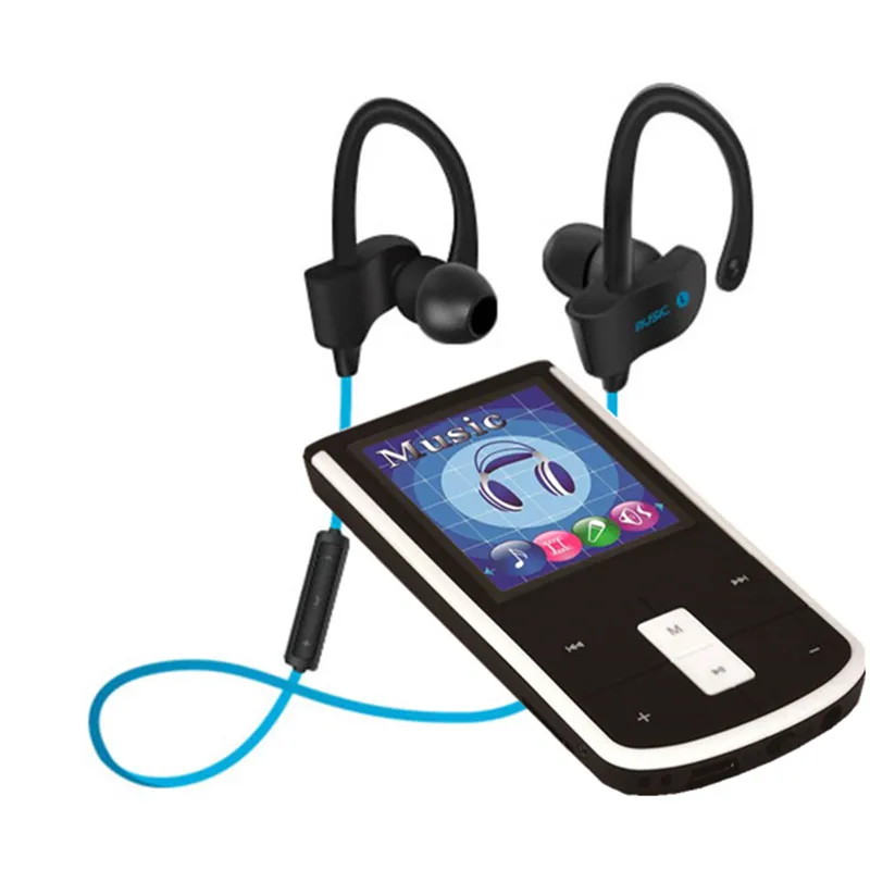 8 ГБ спортивный bluetooth MP4 плеер BT388 Bluetooth наушники спортивные беспроводные Мини