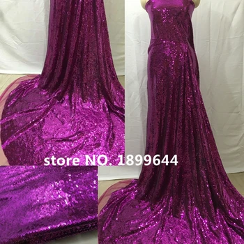

Sequin Fabric Fashion glitter paillette fabric French Voile Guipure tulle mesh Lace Fabric For dress Free Shipping fushiapink