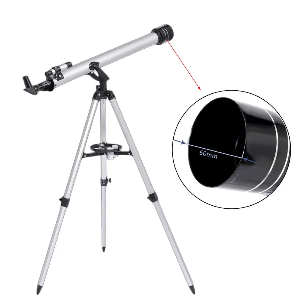 

Visionking 60700 Refractor Space Telescope Universal Telescope K25mm 28x K10mm 70x For Astronomical Telescope Hunting/Exploring