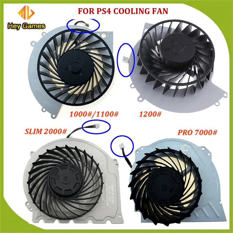 

Original Inner Cooling Fan For PS4 1200 Perfect Host Cooler For Sony PlayStation 4 Games Accessories Replacement