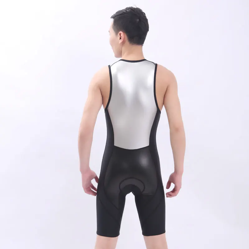 Swimsuit waterproof PU swimwear competitive mens swimsuits arena racing