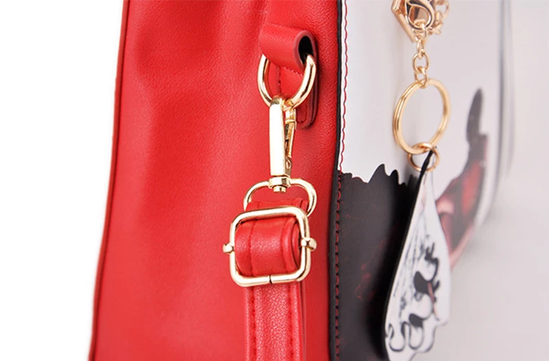 Women Leather Handbag Female Printing Crossbody Shoulder Bags Ladies Top-Handle Tote Bolsa Messenger Bag Purse Sac A Main SS7231 (1)