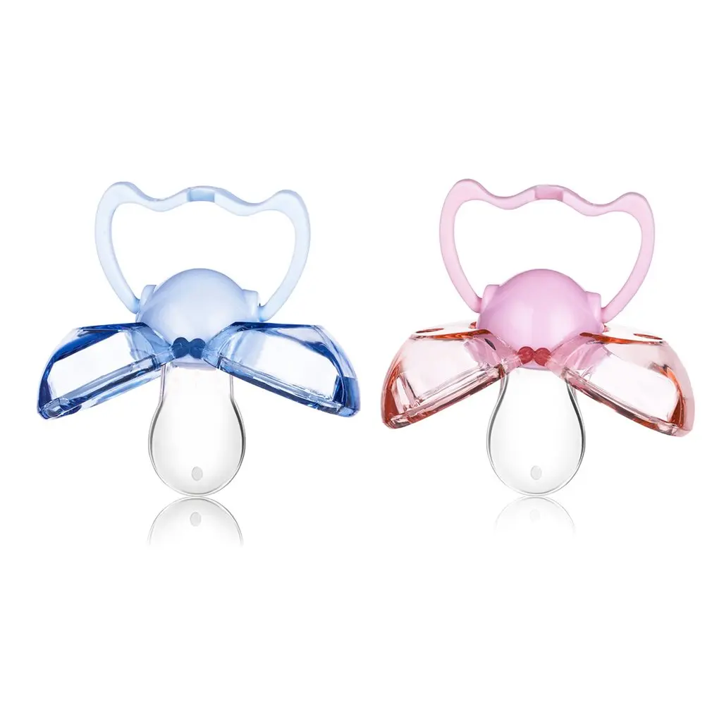 Hot ! Baby Pacifier Mouth Silicone Automatic Closing Thumb Type Dustproof Infant Soother Nipper