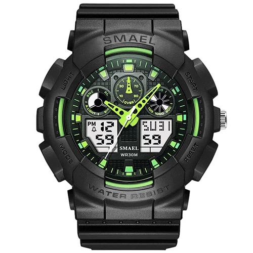 

SMAEL Sport Men Digital Watch Men Dual Display Waterproof Wrist Wristwatch Military Army Male Clock Relogio Masculino Hodinky 41