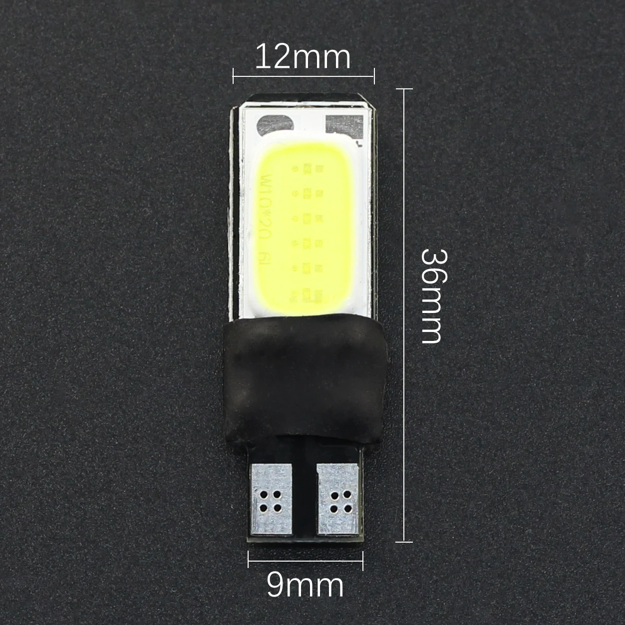 DXZ 2 шт Двухсторонний T10 COB 6smd Автомобильный светодиодный габаритный фонарь для чтения T10(W5W/194) подсветка номерного знака 12В 3 Вт