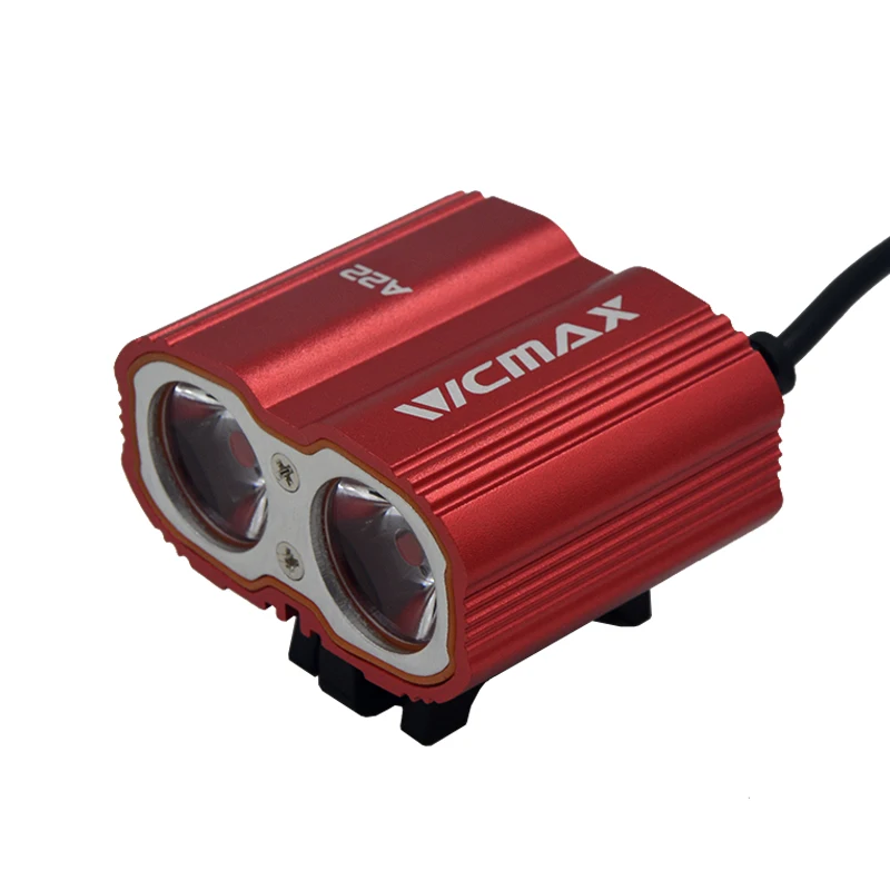 Clearance 2017 New led bicycle light  XM-L T6 LED bike light lamp Front headLight Lamp + 8.4V 18650 Battery Pack + Charger 3