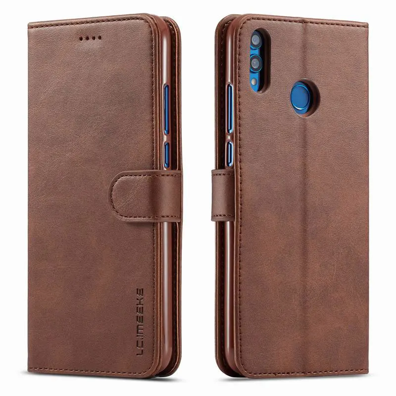 

Leather Case For Huawei Honor 10 Lite Cover Case Luxury Flip Cover Honor 10 Lite Phone Cases For Huawei P Smart 2019 Cover