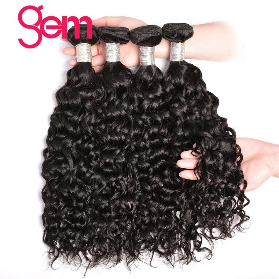 Buy Brazilian Water Wave Hair Bundles 100 Human Hair