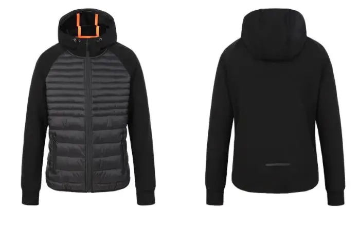 Xiaomi MIJIA Uleemark мужская хлопковая стеганая одежда спортивная серия зима осень уличная сплайсированная спортивная одежда кемпинг мужская куртка пальто - Цвет: black L
