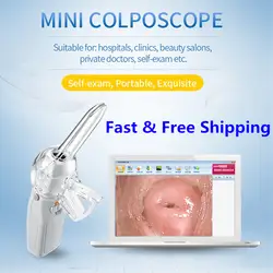 Портативный цифровой видео электронный мини Colposcope FA2 с 3000000 пикселей Камера Эндоскоп гинекология Self-exam Detection Dr. SHE