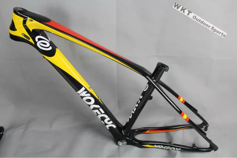 Clearance Free shipping wokecyc 27.5er MTB bike frame mountain bike frame 27.5er carbon fiber frame 15.5