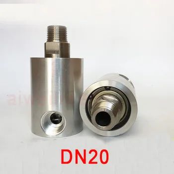 

DN20 3/4 High pressure car washer swivel joint 20mpa stainless steel tower crane universal joint SUS 304 rotating joint union