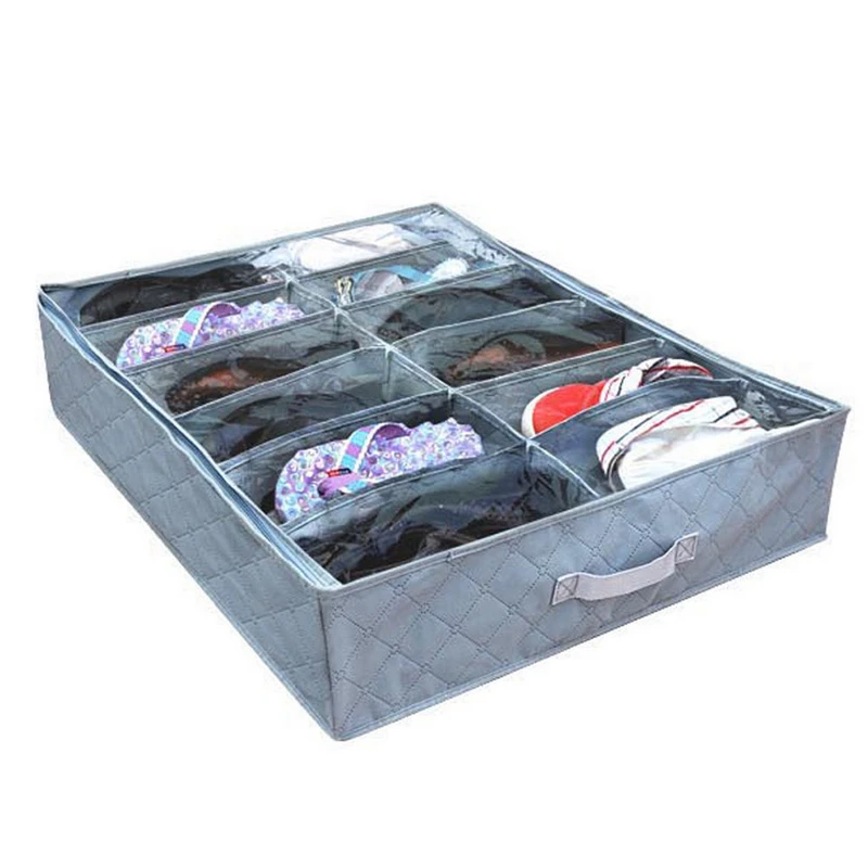 gray non woven fabrics grey shoes storage box organizer gray non woven fabrics grey shoes storage box organizer