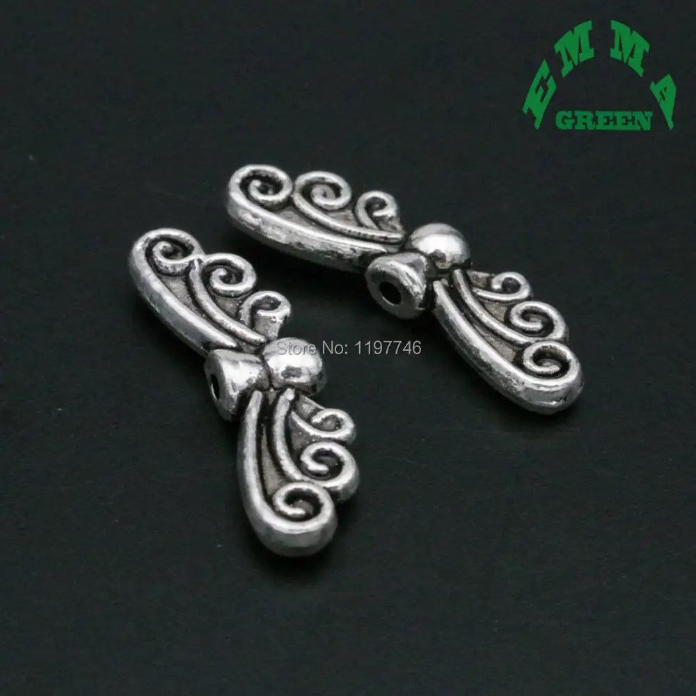 Бусины из цинкового сплава с большим отверстием 100 шт.|bracelets charm pendants|making pendantnecklace