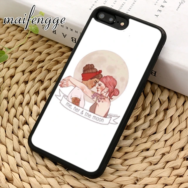 Maifengge лесбийские ЛГБТ чехлы для телефонов девочек и девушек iPhone 5 6s 7 8 plus 11 12 Pro X XR XS
