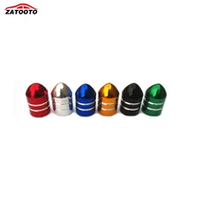 ZATOOTO(100 шт./лот) сплав острые модели шин Schrader Клапан многоцветный Американский Клапан Пылезащитный Колпачок автомобильные аксессуары