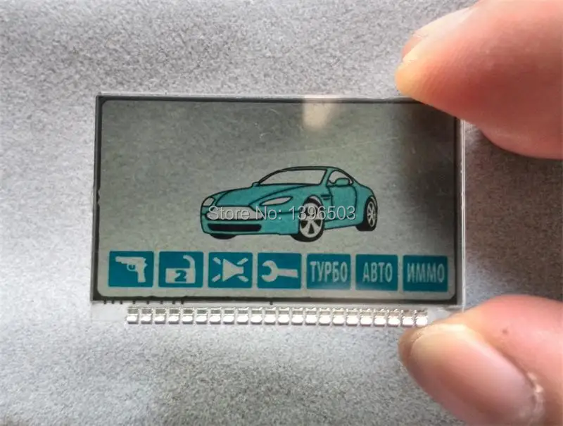 

Wholesale A61 Keychain LCD display for Russian 2-way Car alarm System Starline A61 lcd remote control A61 key Chain fob