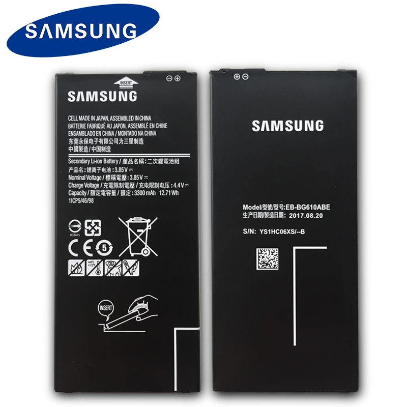 garbage assist Persona Bateria Original Para Samsung Galaxy On7 ON7 EB BG610ABE 3300 mah Da  Bateria Do Telefone Para Samsung GALAXY 2016 frete grátis|Baterias p/  telefone celular| - AliExpress